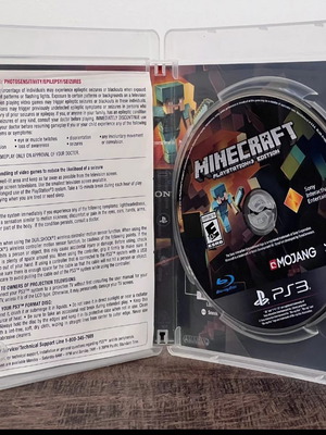 Minecraft PlayStation 3 game like new
