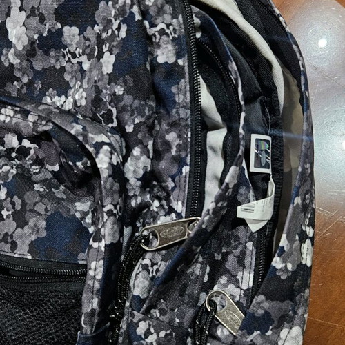 Eastpack school backpack large black and white like new