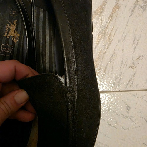 Alpe men's summer moccasins black size 44 like new