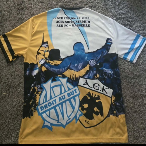 AEK Marseille Football Jersey like new official replica