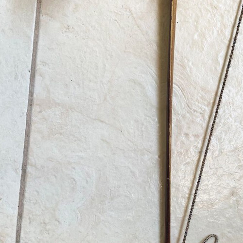 Decorative ethnic bow set with quiver and arrows used
