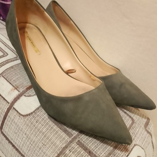 Zara low heels pumps used, size 38