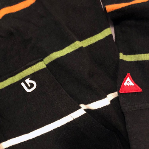 Burton hoodie size L black like new