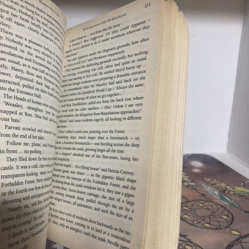 Harry Potter and the Goblet of Fire first edition paperback book