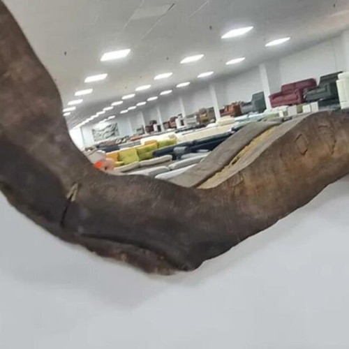 Unique mirror made of solid wood new, handmade