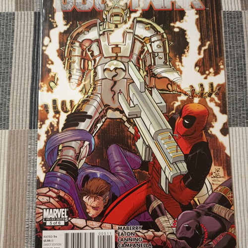 Marvel Doomwar comic series used, complete set