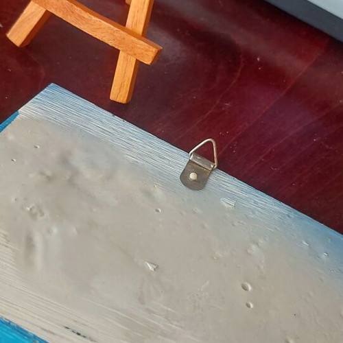Souvenir frame with stand and hook, Nafpaktos 2000, new