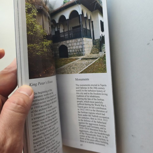 Topola Oplenac Serbia historic and tourist guide new