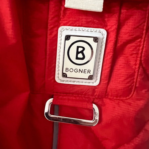 Bogner Savena Gilet women's stretch vest like new, size EU42 US12, red and pink