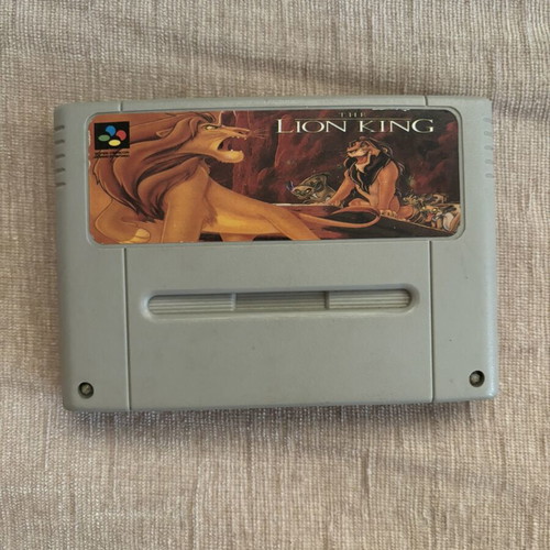 The Lion King SNES game used, Japanese version