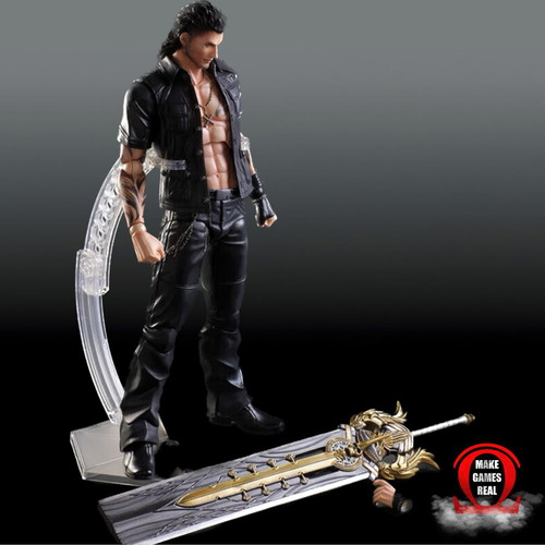 Final Fantasy XV Gladiolus action figure new, Play Arts, 28 cm