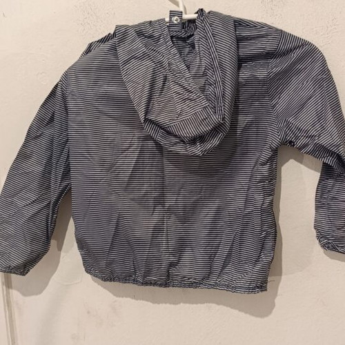 Petit Bateau windbreaker jacket 5y, new, striped polyester