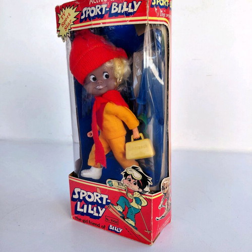 Sport Billy doll 1980 new, Greek made by Lyra