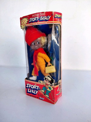 Κούκλα Sport Billy 1980 καινούργια, ελληνικής κατασκευής Lyra
