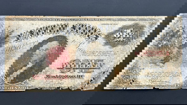 «$1 Αμερικής του 1917 υπογραφές Speelman/White! Πολύ Σπάνιο και δυσεύρετο χαρτονόμισμα!!»