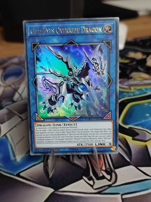 Odd-Eyes Override Dragon Ultra Rare card new