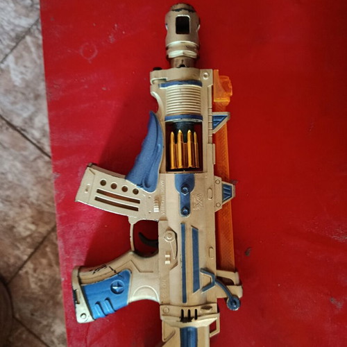 Toy gun with effects like new