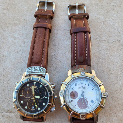 Camel Trophy watches used, non-working for parts or repair