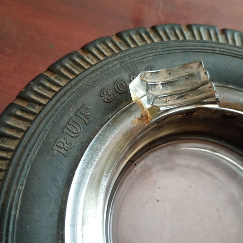 Dunlop ashtray used, collectible