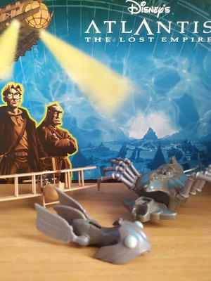 Atlantis The Lost Empire Martak Action Set колекционно, в много добро състояние