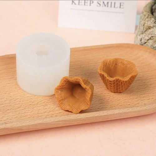 Mini Cupcake Silicone Mold new, decorative container for tealights