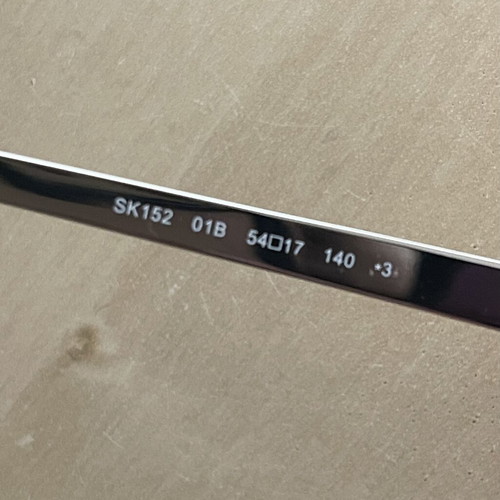 Swarovski SK0152 01B sunglasses like new, black
