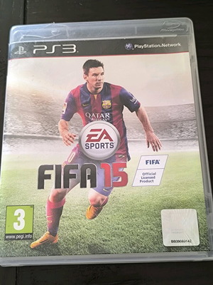 FIFA 15 PS3 μεταχειρισμένο, ραγισμένη θήκη, χωρίς εγχειρίδιο
