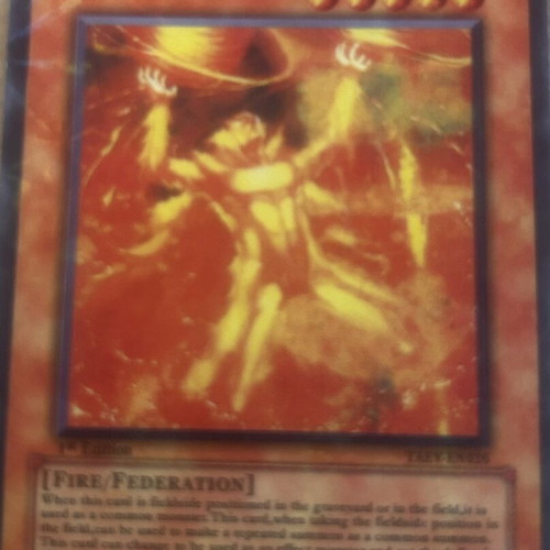 Scorching King Palon Yu-Gi-Oh! card, Tactical Evolution series, English edition
