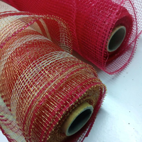 Two Rolls of Netting Like New for Wrapping Flowers and Gift Baskets