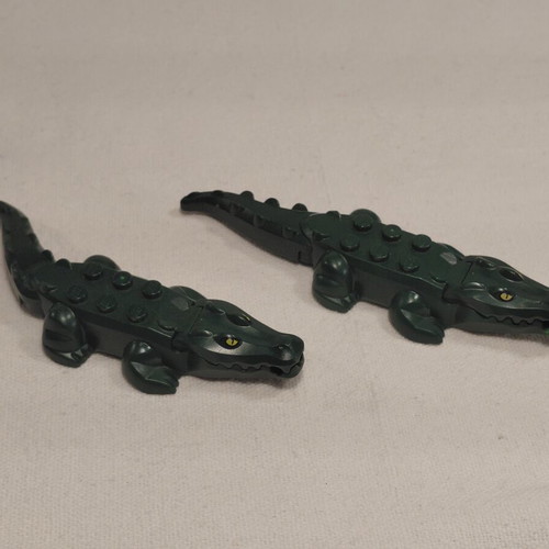 Lego crocodiles, set of 2