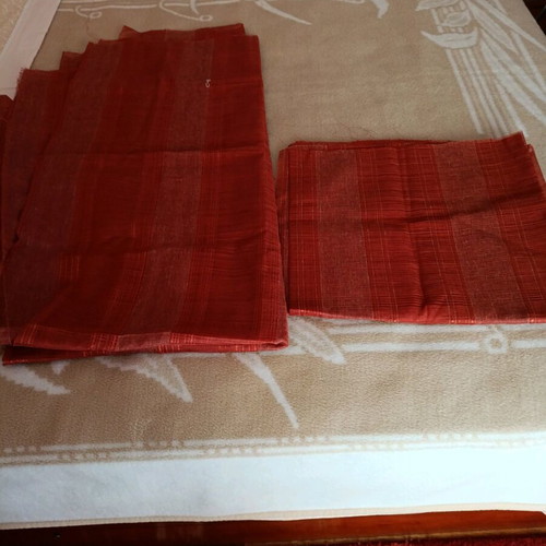 Ready Sewn Curtain and Fabric Like New
