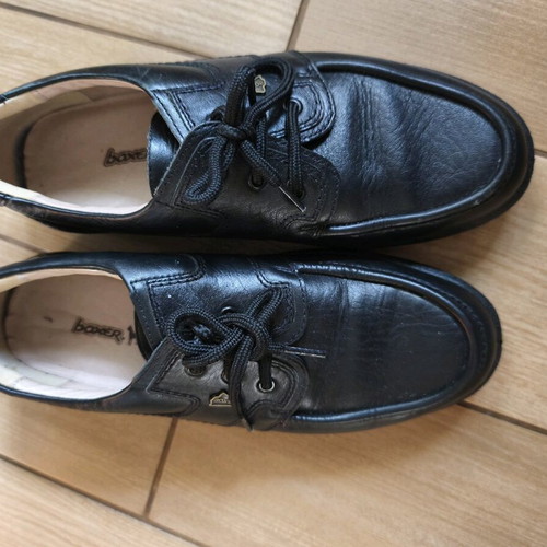 Boxer leather shoes like new, size 44, black