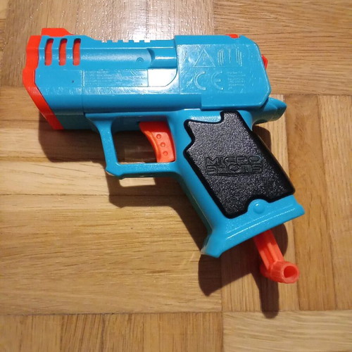 Nerf toy gun used