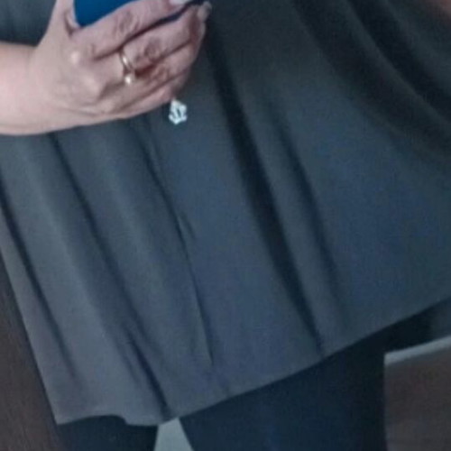 Celestino blouse khaki with pleats like new, fits up to XXL