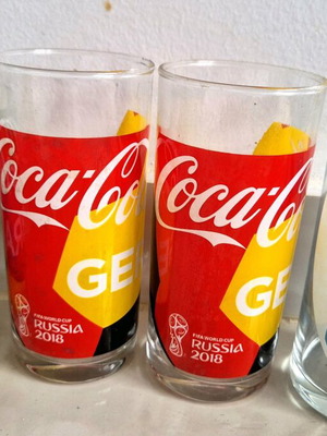Ποτήρια Coca-Cola FIFA 2018 μεταχειρισμένα, συλλεκτικά από Ρωσία