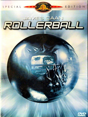 Rollerball DVD μεταχειρισμένο επιστημονικής φαντασίας αθλητική ταινία με James Caan