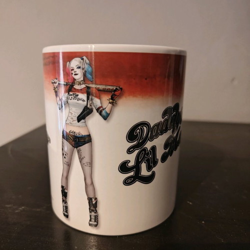 Suicide Squad Harley Quinn Daddy's Lil Monster mug new 300ml