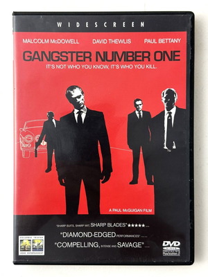Gangster Number One DVD μεταχειρισμένο με ελληνικούς υπότιτλους, δράσης