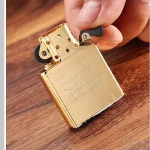 Sparta brass windproof kerosene lighter carved, new