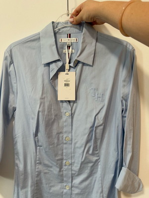 Πουκάμισο Tommy Hilfiger γυναικείο νέο, μέγεθος 34, μπλε