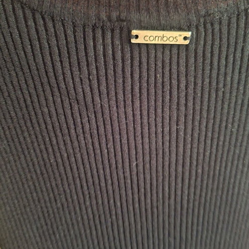 Combos Knitwear dress black like new, one size