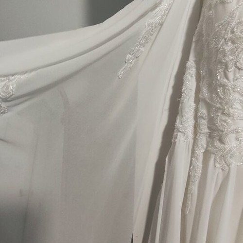 Rich Girl Boudoir wedding dress, size XL, white