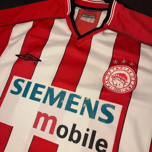 Olympiacos 2002-2003 football jersey, authentic, size medium