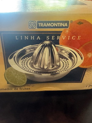 Tramontina Stainless Citrus Juicer New