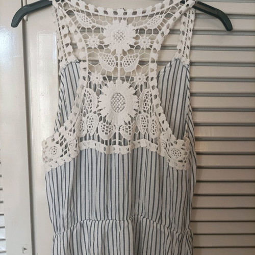 Stradivarius dress medium used with pockets multicolor