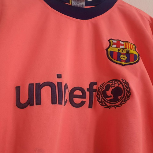 FCB jersey used Messi Barcelona