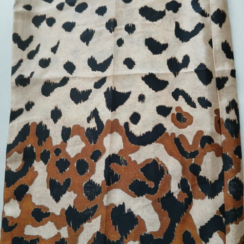 Mango animal print palazzo pants, multicolor