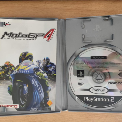 Moto GP 4 Platinum Edition PS2 game used