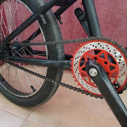 GT BMX bike, 20 inch wheels, black