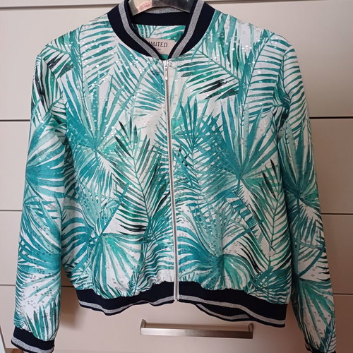 Light floral jacket Marks & Spencer used, spring, size L